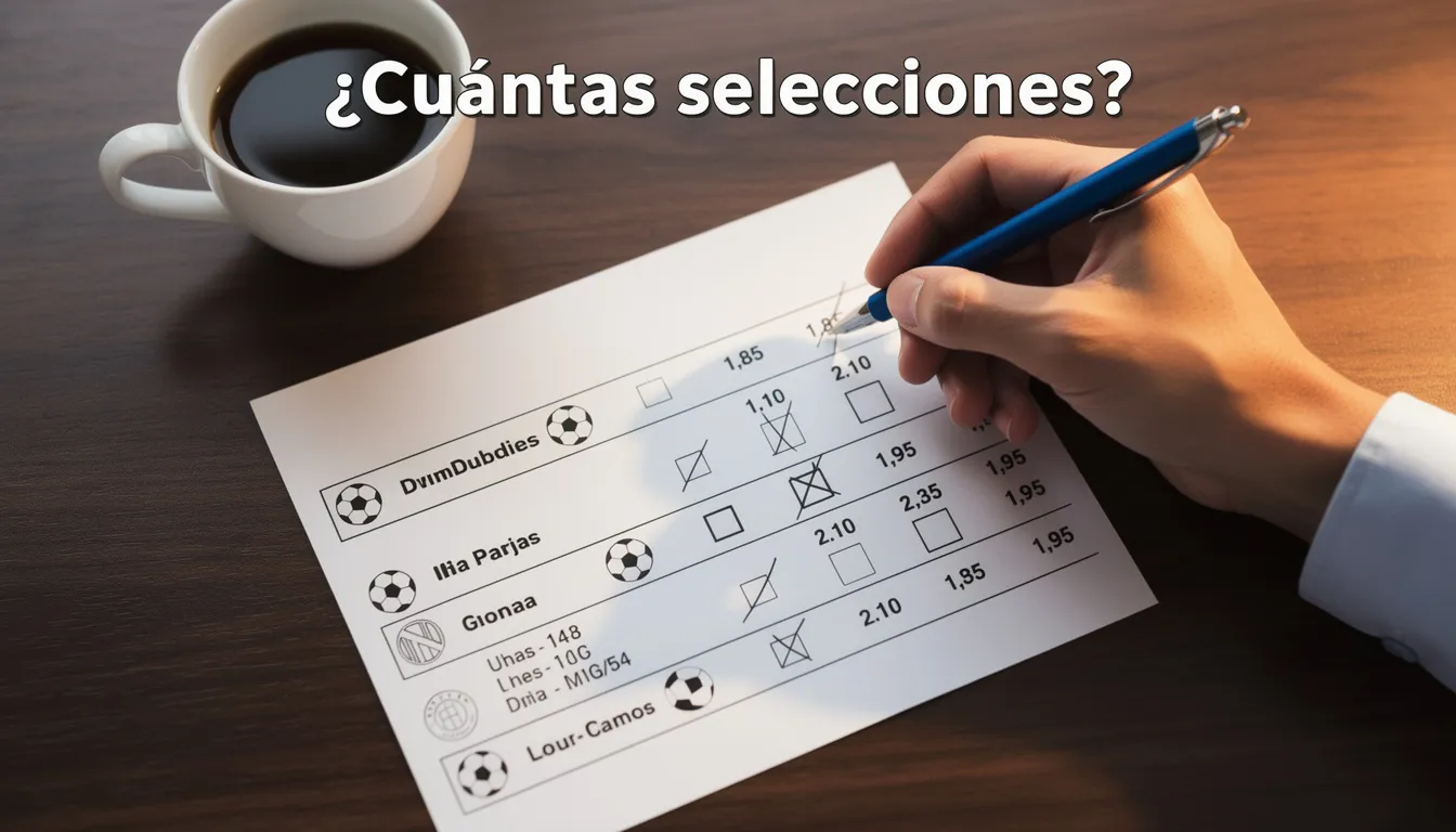 Cómo funcionan las apuestas combinadas de fútbol: cálculo de la cuota final, riesgo geométrico, sistemas y límites de las apuestas múltiples.